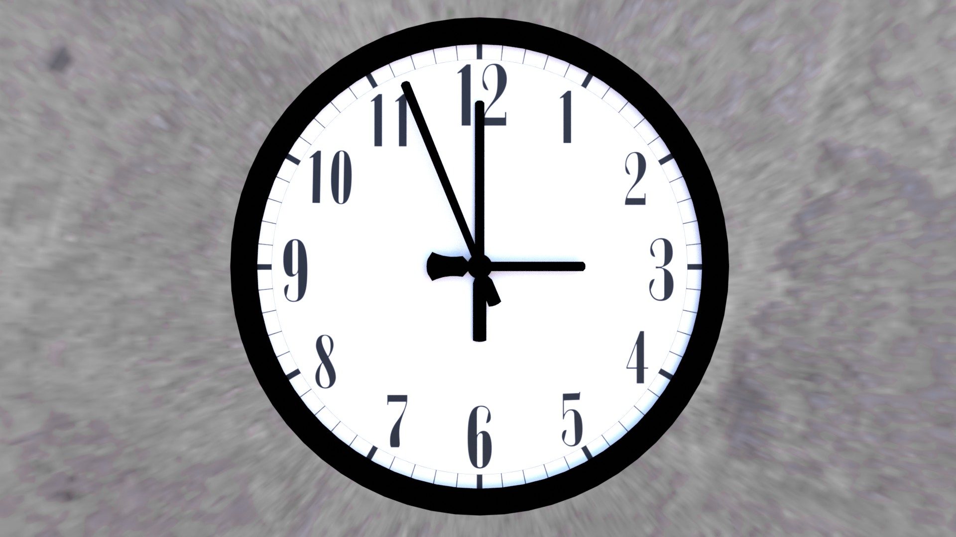 Basic Analogue Clock (With Hands) preview image 1